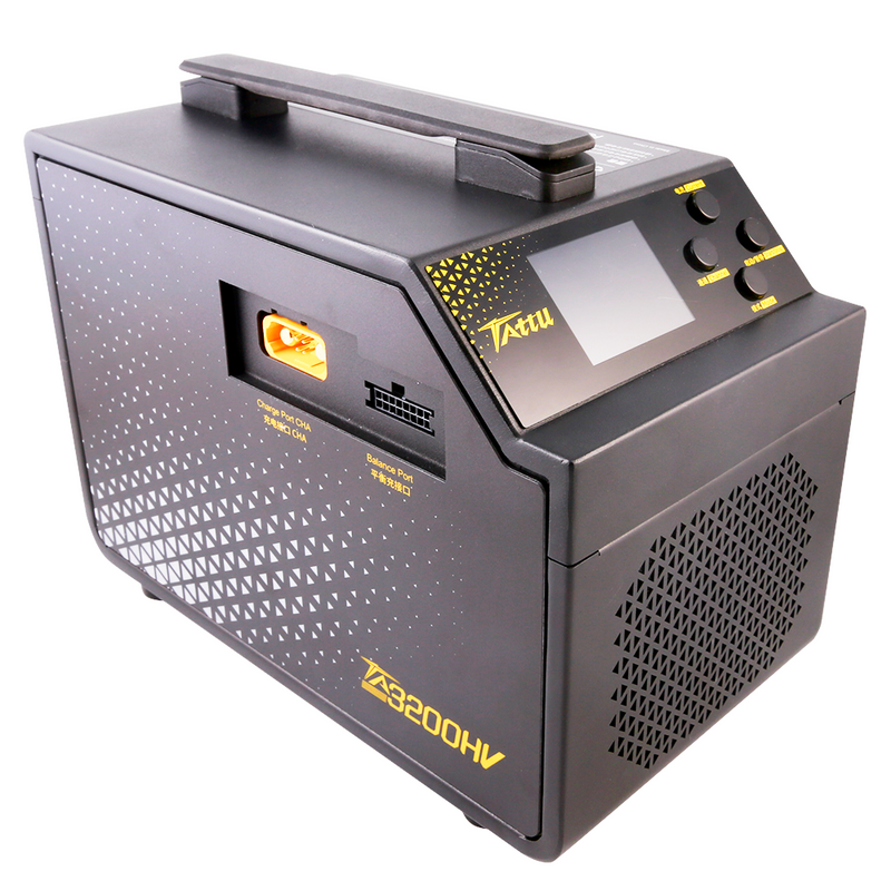 Tattu TA3200 HV smart batteriladdare – 2 laddkanaler – AC 3200W – 60A – 6S-14S