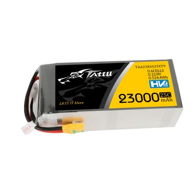 Tattu 23000mAh 6S 25C 22,8V(HV) LiPo-batteri – XT90-S kontakt – UAV Classic