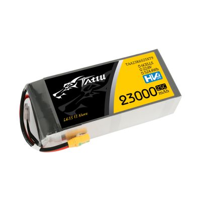 Tattu 23000mAh 6S 25C 22,8V(HV) LiPo-batteri – XT90-S kontakt – UAV Classic