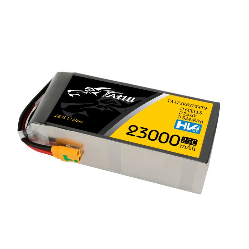 Tattu 23000mAh 6S 25C 22,8V(HV) LiPo-batteri – XT90-S kontakt – UAV Classic