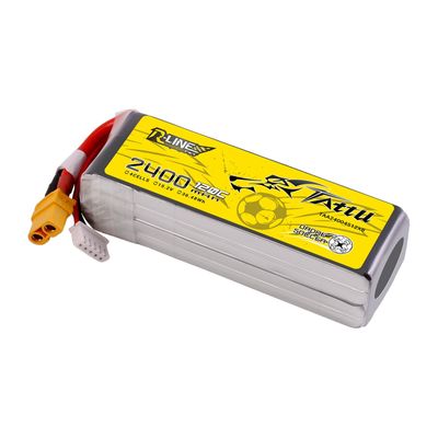 Tattu 2400mAh 4S 120C 15,2V(HV) LiPo-batteri – XT60 kontakt – R-Line