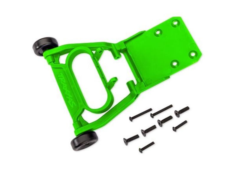 Traxxas Wheelie Bar Komplett Grön (för 2WD med Transmission #9495A) (3761-GRN)