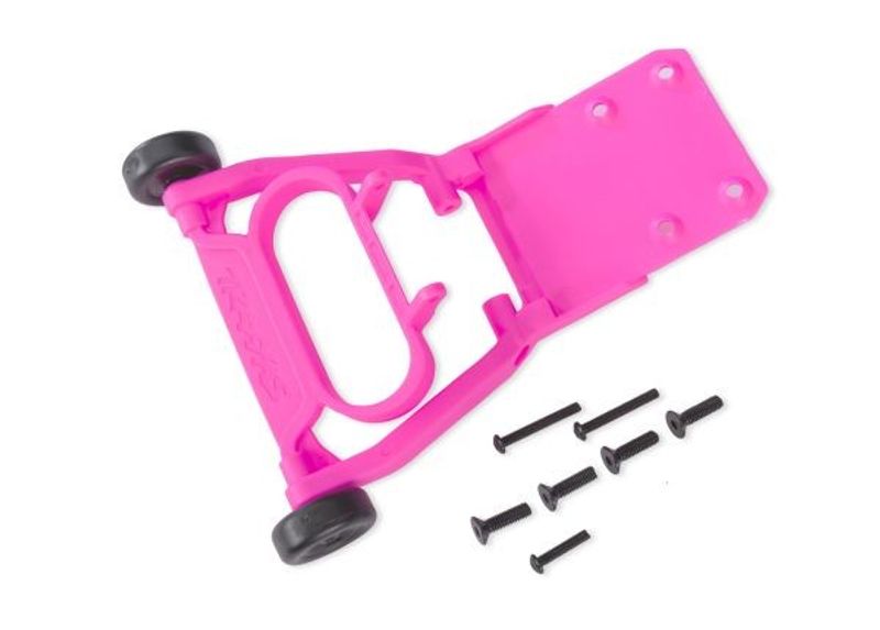 Traxxas Wheelie Bar Komplett Rosa (för 2WD med Transmission #9495A) (3761-PINK)