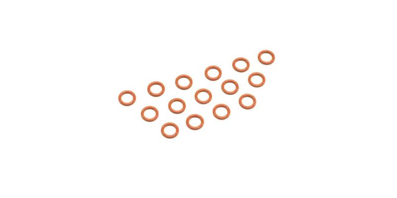 Kyosho ORG045SB – O-ringar i silikon, P4.5/Slim, 15 st