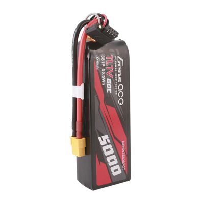 Gens ace 5000mAh 3S 60C 11,1V LiPo-batteri – XT60 kontakt – Car Classic