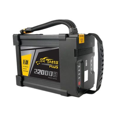 Tattu 22000mAh 12S 25C 44,4V LiPo-batteri – AS150U kontakt – Tattu 1,0