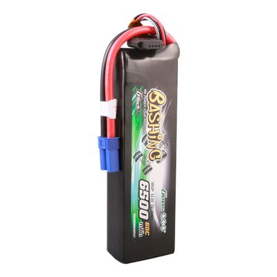 Gens ace 6500mAh 3S 60C 11,1V LiPo-batteri – EC5 kontakt – Bashing