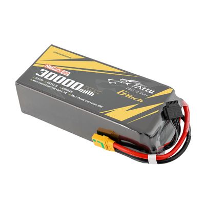 Tattu 30000mAh 6S 10C 22,2V LiPo-batteri – XT90S-F kontakt – semisolid