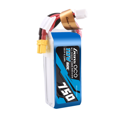 Gens ace 750mAh 3S 60C 11,1V LiPo-batteri – XT30 kontakt – Heli