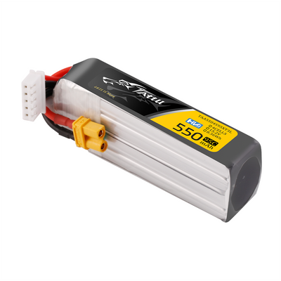 Tattu 550mAh 4S 95C 15,2V(HV) LiPo-batteri – XT30 kontakt – FPV Classic