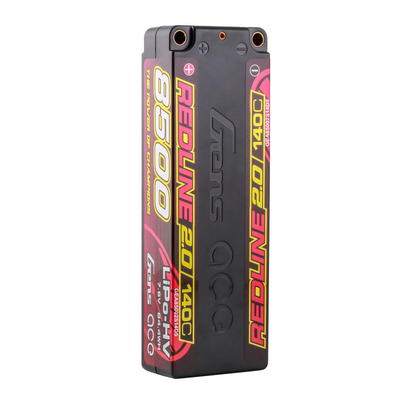 Gens ace 8500mAh 2S 140C 7,6V(HV) LiPo-batteri – 5,0mm bullet – Redline