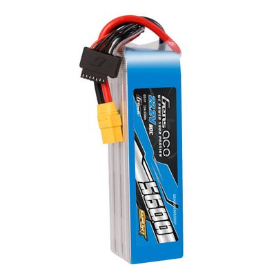 Gens ace 5600mAh 6S 80C 22,2V LiPo-batteri – XT90 kontakt – Sport (700 Helicopter)