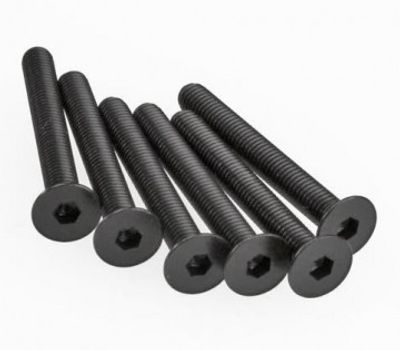 Traxxas Skruv M3x25mm Försänkt Insex (6) (4858)
