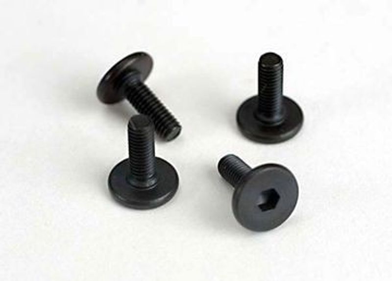 Traxxas Skruv M3x10mm Platt Insex (6) (4859)