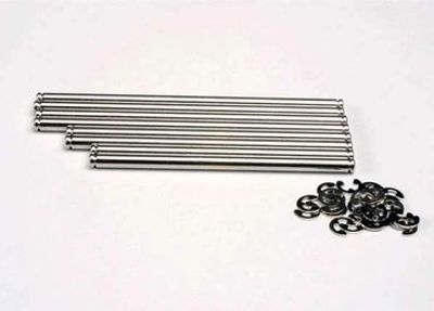 Traxxas Bärarmsaxlar Rostfria Set (4939X)