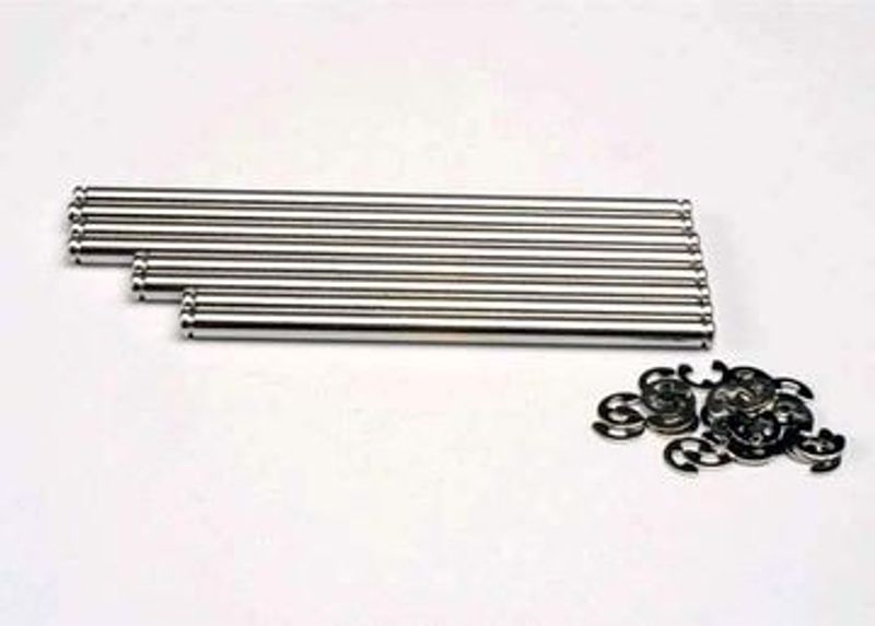 Traxxas Bärarmsaxlar Rostfria Set (4939X)