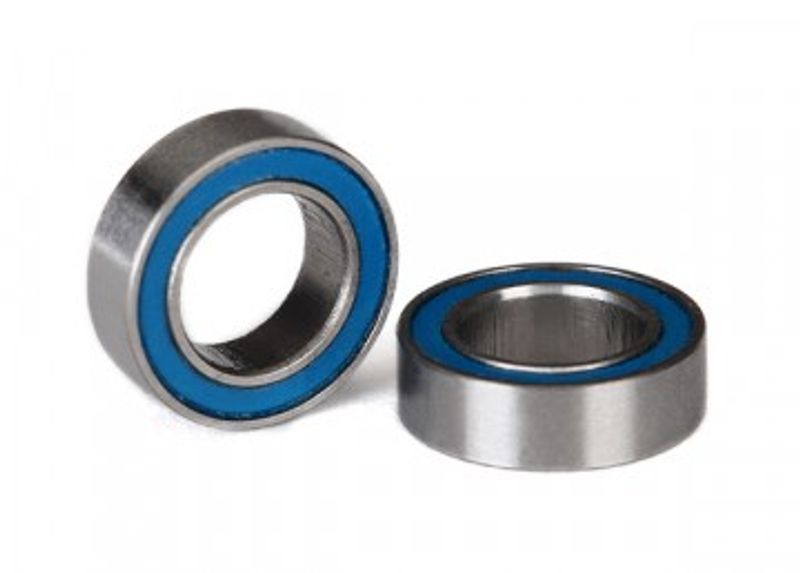 Traxxas Kullager 6x10x3mm Gummitätat Blå (2) (5105)