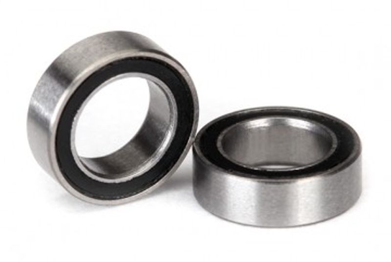 Traxxas Kullager 5x8x2,5mm Gummitätat Svart (2) (5114A)
