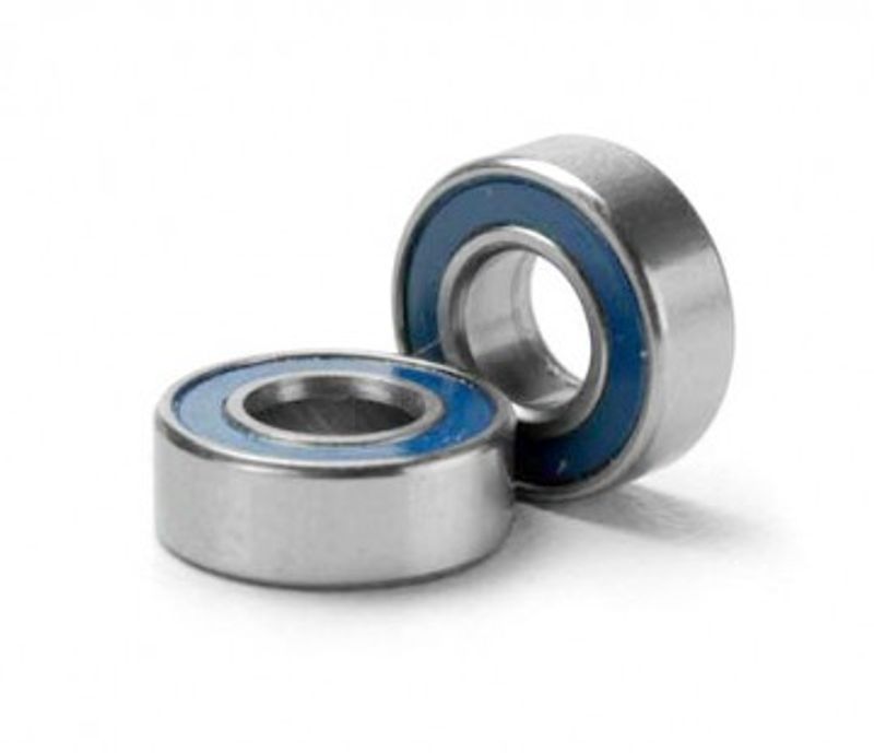 Traxxas Kullager 5x11x4mm Gummitätat Blå (2) (5116)
