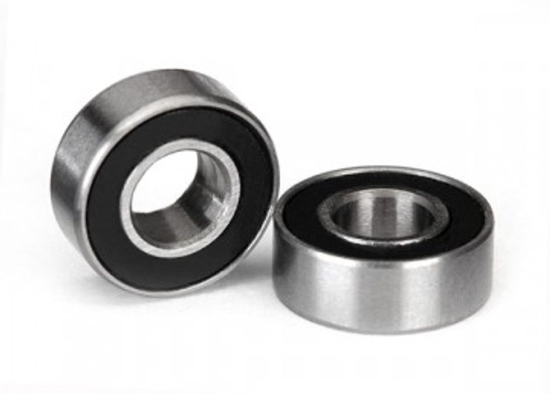 Traxxas Kullager 5x11x4mm Gummitätat Svart (2) (5116A)