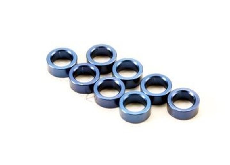 Traxxas Distanser Aluminium Blå (8) (5133A)
