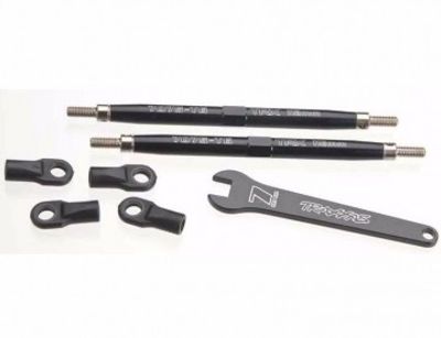Traxxas Turnbuckle Styrstag 112mm Komplett Alu Svart (2) E/T-Maxx (5141A)