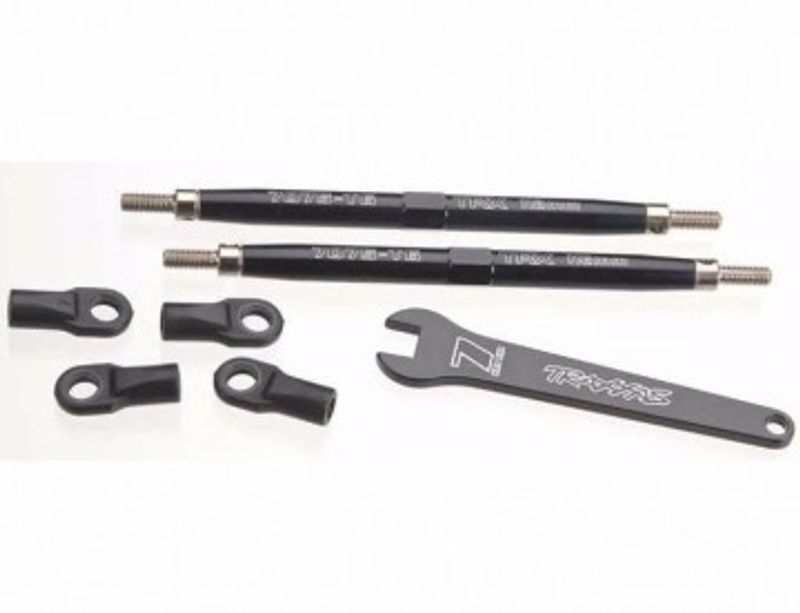 Traxxas Turnbuckle Styrstag 112mm Komplett Alu Svart (2) E/T-Maxx (5141A)