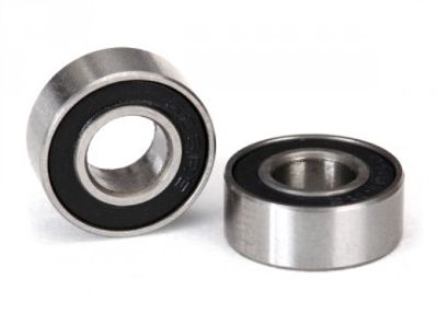Traxxas Kullager 6x13x5mm Gummitätat Svart (2) (5180A)