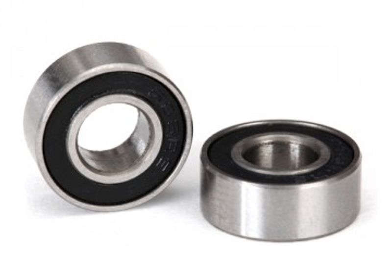 Traxxas Kullager 6x13x5mm Gummitätat Svart (2) (5180A)