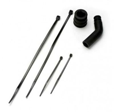 Traxxas Avgasslang Set Svart (5245X)