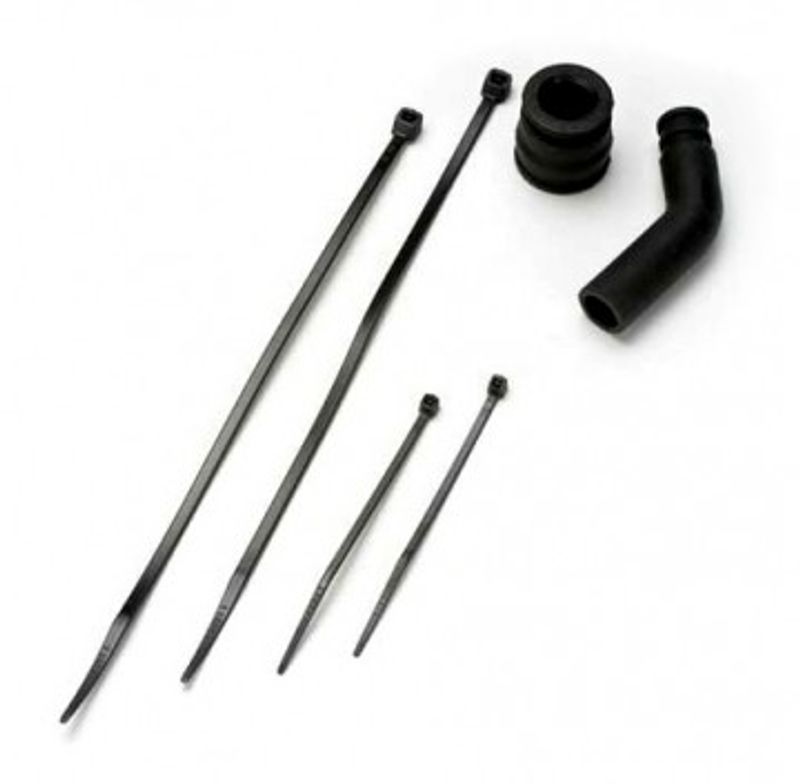 Traxxas Avgasslang Set Svart (5245X)
