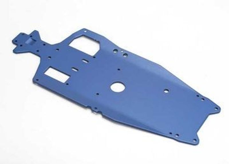 Traxxas Chassi Bottenplatta 3mm Aluminium Blå  Jato (5522)