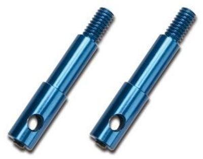 Traxxas Hjulaxlar Fram Aluminium Blå (2)  Jato (5537X)