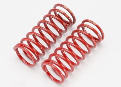 Traxxas Stötdämparfjädrar GTR lång röd 5.4 orange (2) (5649)