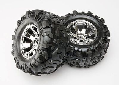 Traxxas Däck & Fälg Canyon AT/Geode (17mm) 3.8" (2) (5673)
