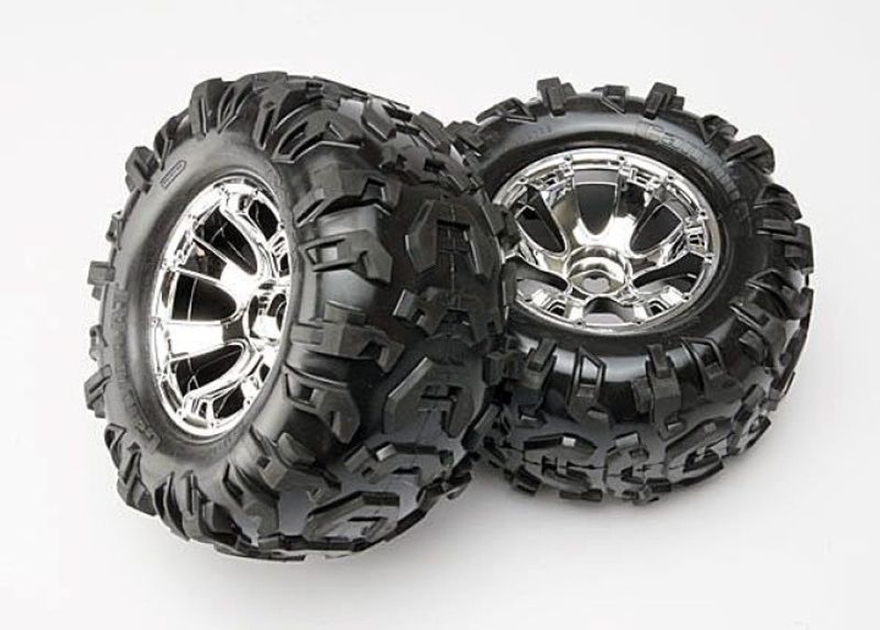 Traxxas Däck & Fälg Canyon AT/Geode (17mm) 3.8" (2) (5673)