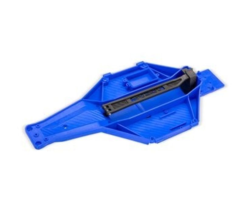 Traxxas Chassi LCG Bottenplatta Blå Slash 2WD (5832-BLUE)