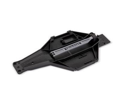 Traxxas Chassi LCG Bottenplatta Stålgrå Slash 2WD (5832-STGRY)