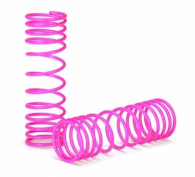 Traxxas Stötdämparfjäder Progressiv Fram Rosa (2) (5857P)