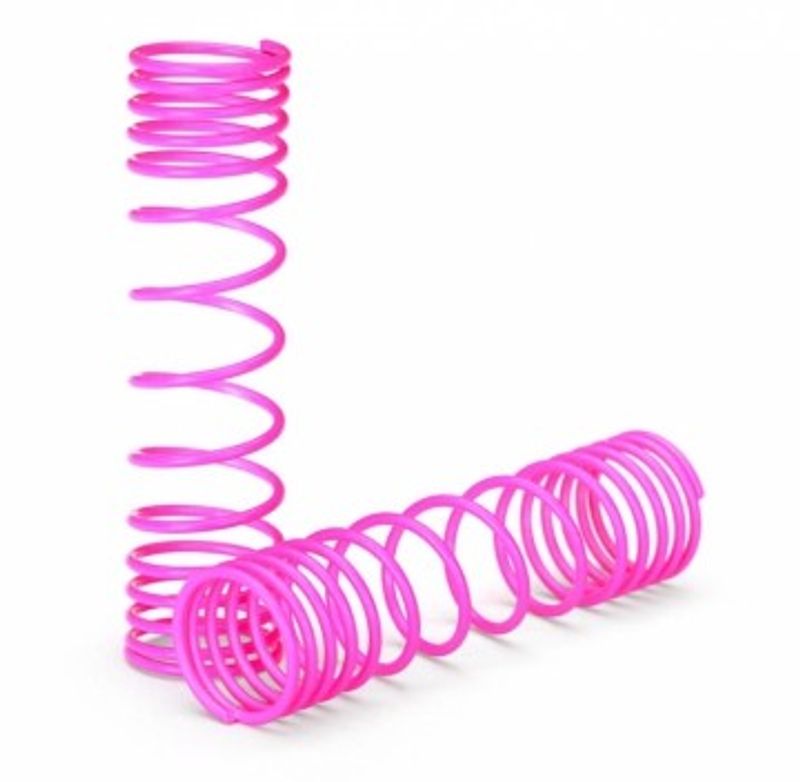 Traxxas Stötdämparfjäder Progressiv Bak Rosa (2) (5858P)
