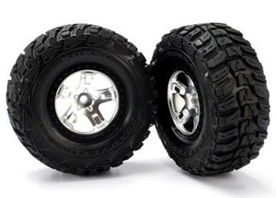 Traxxas Däck & Fälg, Kumho/SCT, 2WD Fram (2) (5881X)