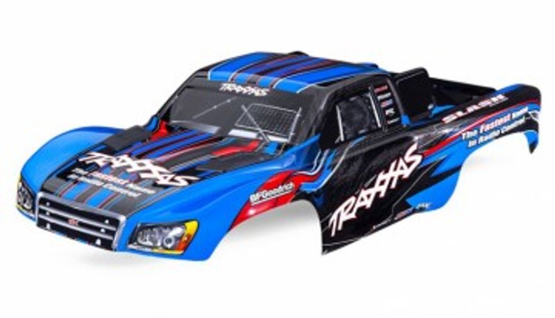 Traxxas Kaross Slash 2WD Blå (för Clipless Montering) (5924-BLUE)
