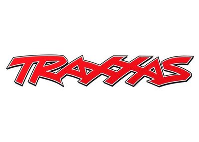 Traxxas Utskuren Vinyldekal Röd 250mm