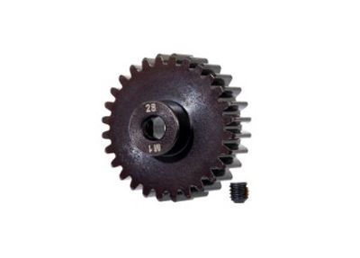 Traxxas Motordrev (Pinion) 28T 1.0M för 5mm Axel (Fräst, Härdad) (6467)