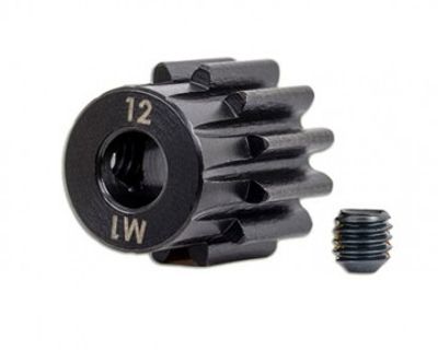 Traxxas Motordrev (Pinion) 12T 1.0M för 5mm Axel (Fräst, Härdad) (6482X)