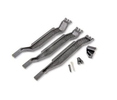 Traxxas Batterihållare Rustler 4x4 (6726X-SLGRY)