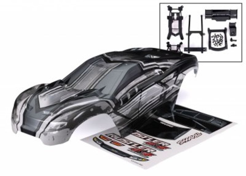 Traxxas Kaross Rustler 4x4 ProGraphix (för Clipless Montering) (6740L)