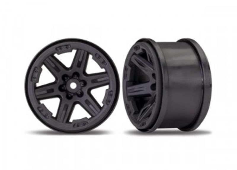 Traxxas Fälg RXT Svart 2.8" (2) (6772)