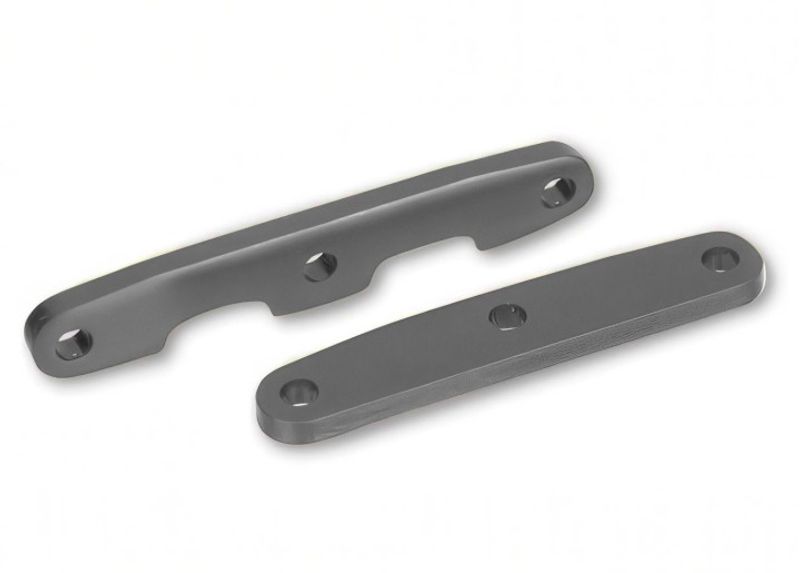 Traxxas Konsollstag Grå F+B (2) (6823-GRAY)