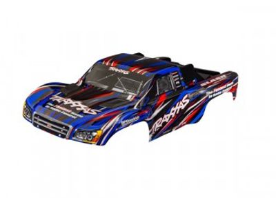 Traxxas Kaross Slash 4x4 Clipless Blå (6941-BLUE)